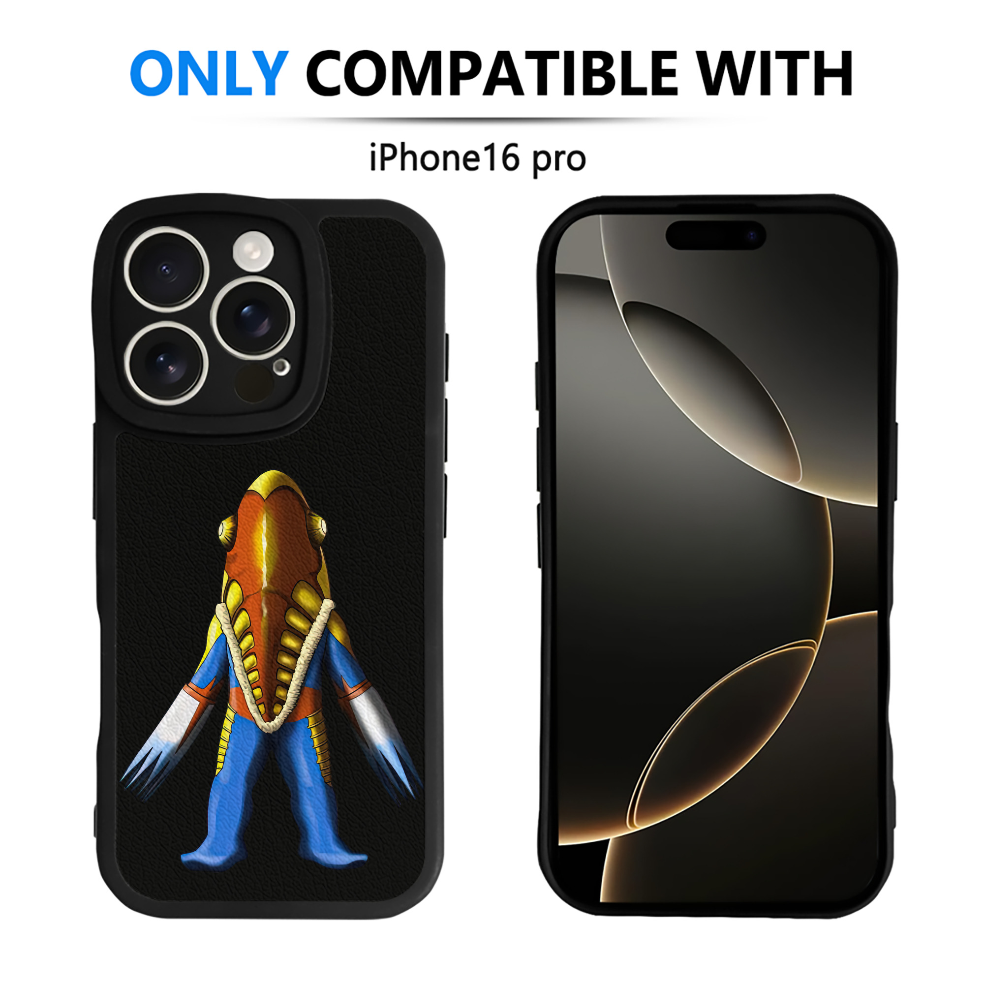 （画像用） ウルトラマン Ultraman 【iPhone 16シリーズ対応】シリコンスマホケース（レザー調） 材質：シリコン